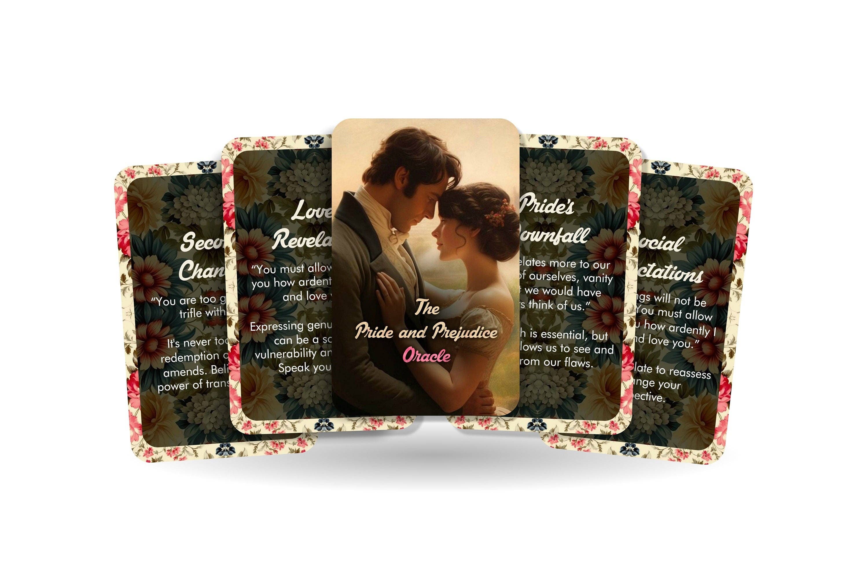 IBIZA TAROT - Wholesale Tarot Cards - Pride and Prejudice Oracle Based on Jane Austen's Novel0