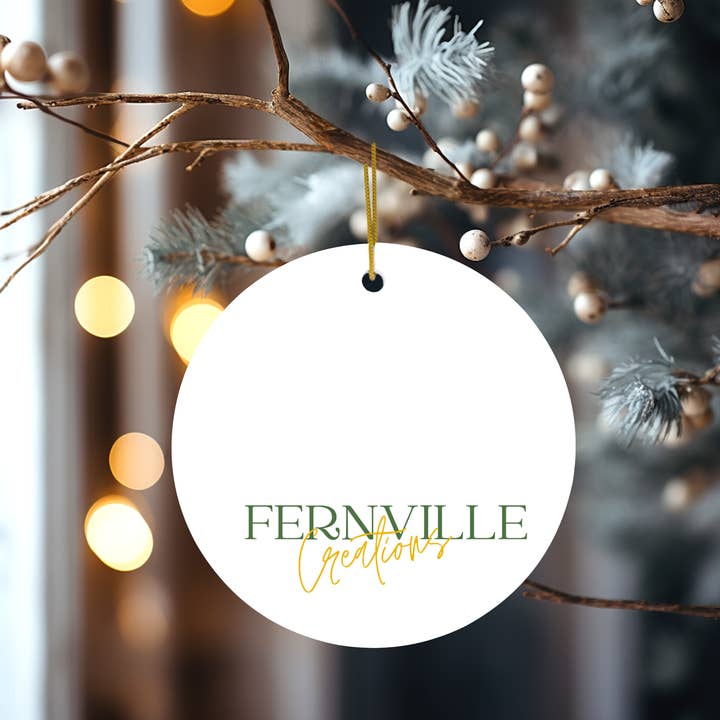 Fernville Creations - Wholesale Ornament - Christmas Nativity Flat Disc Ornament, Religious Gift4