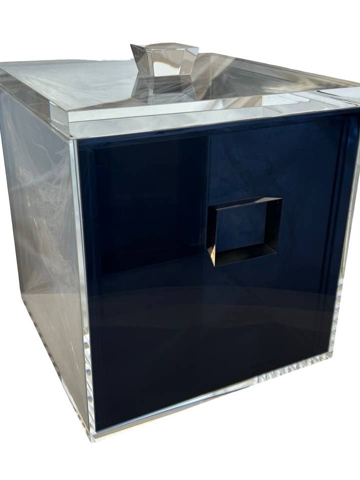 Ice Bucket, Slate/Clear for wholesale by Maven Home