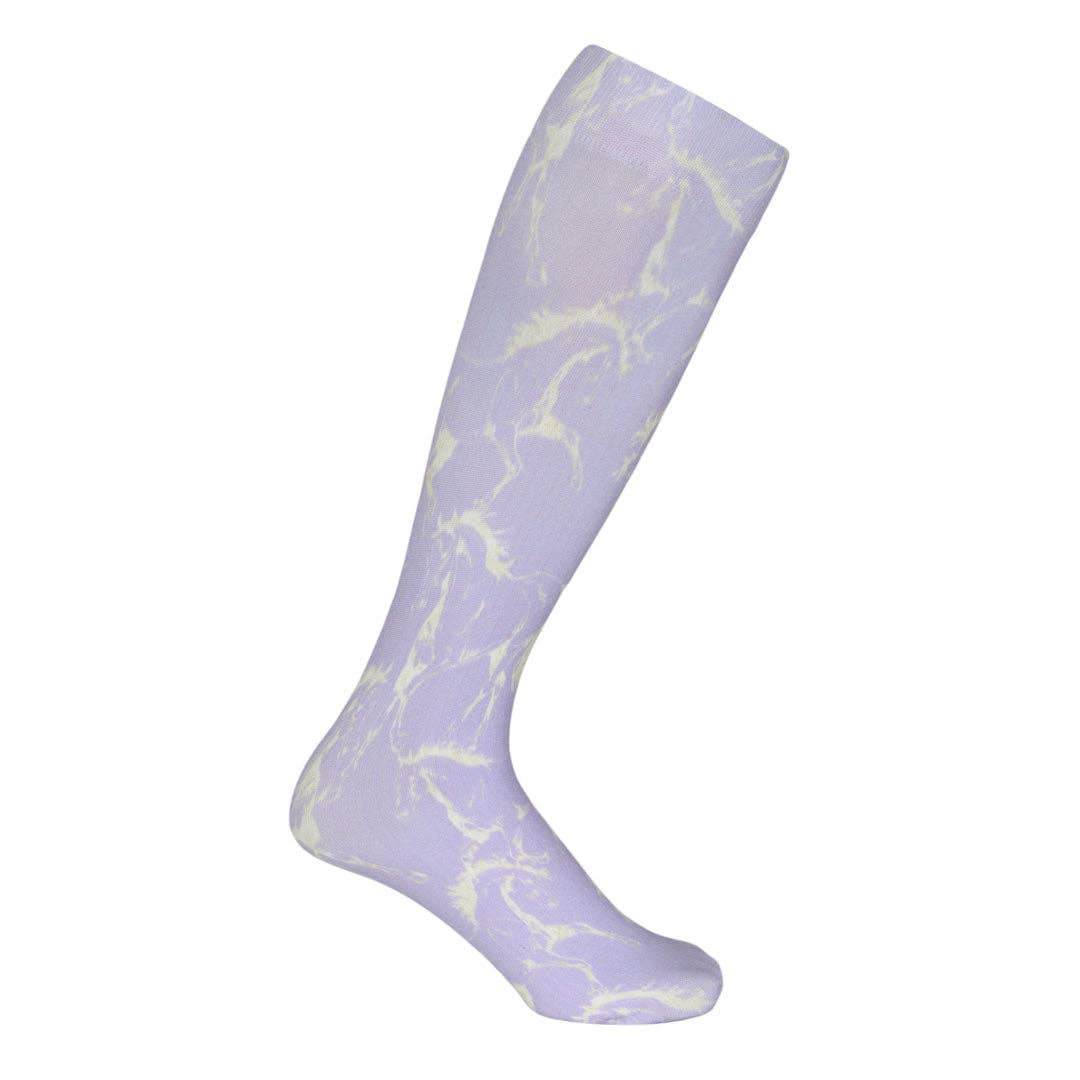 Black AWST Int'l Lila Linear Horse Socks for wholesale on Faire6