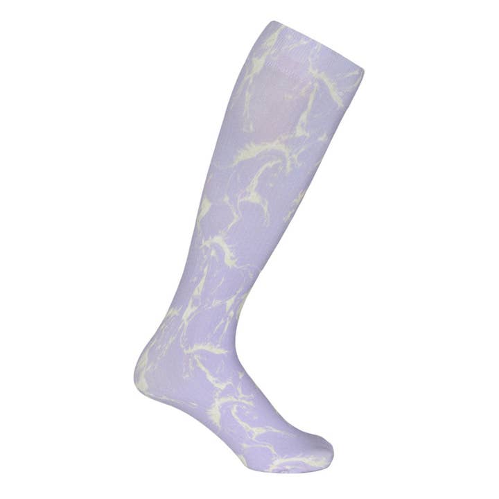 Black AWST Int'l Lila Linear Horse Socks for wholesale on Faire6