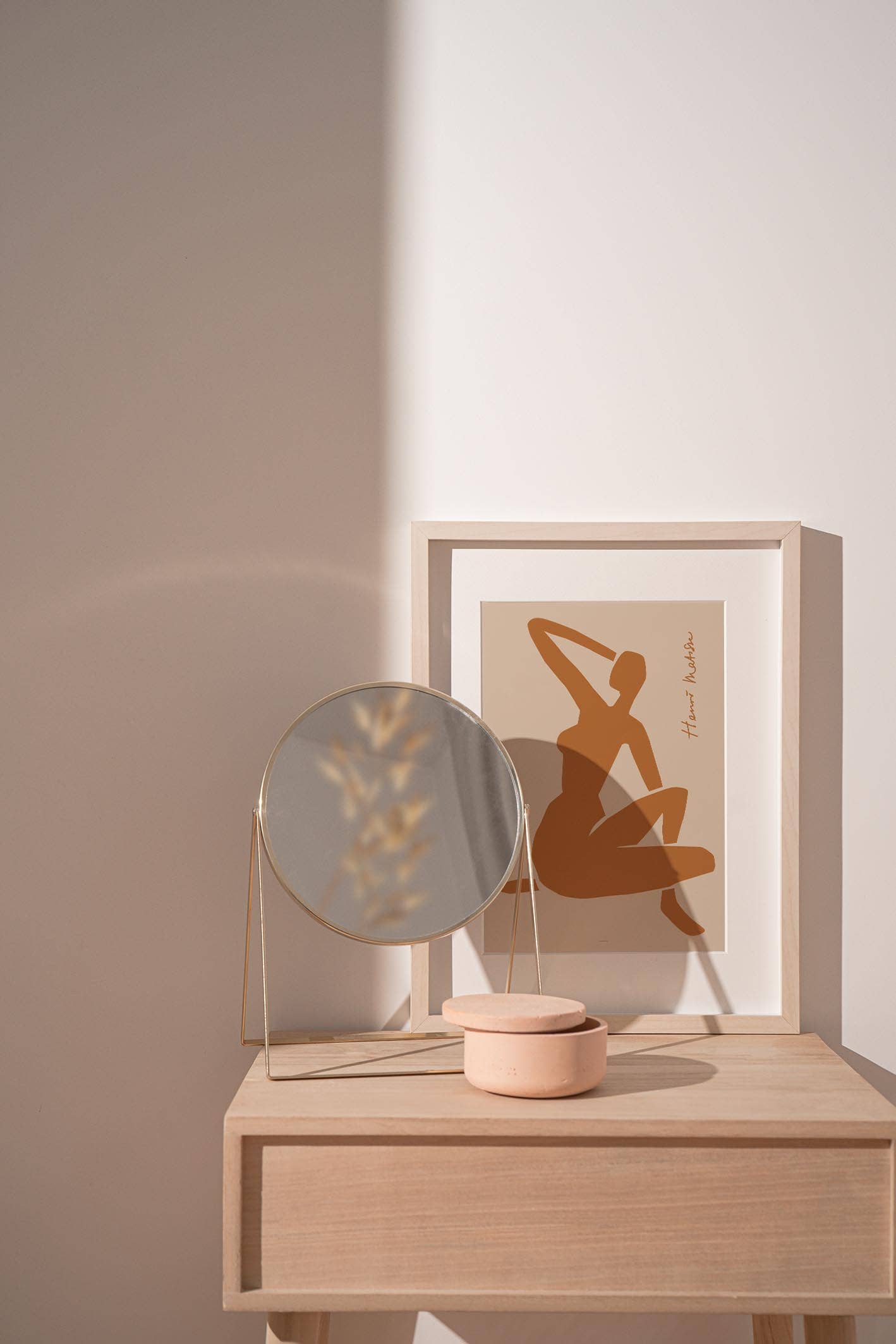 Paper Provision - Wholesale Art Print - Matisse Terra-Cotta Nude Art Print3