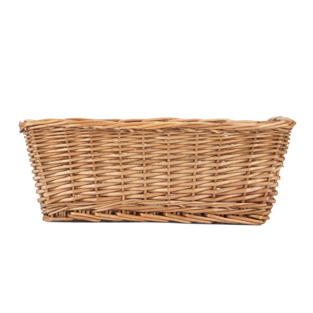 Red Hamper – wholesale Korg – Stor djup rektangulär förvaringsbricka2