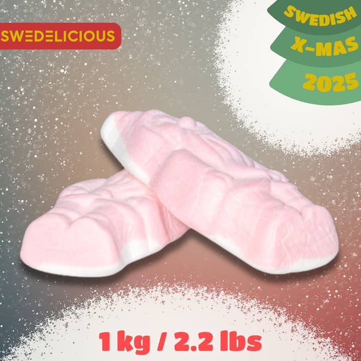 Schuim Kerstmannen - Pick & Mix - Zweeds Kerstsnoep voor wholesale door Swedelicious - Swedish Candy