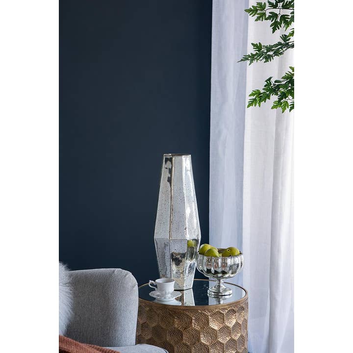 A&B Home Group Inc. - Wholesale Decorative Plate/Dish/Bowl - D7x6" Antique Decorative Glass Bowl with Pedestal - Silver8