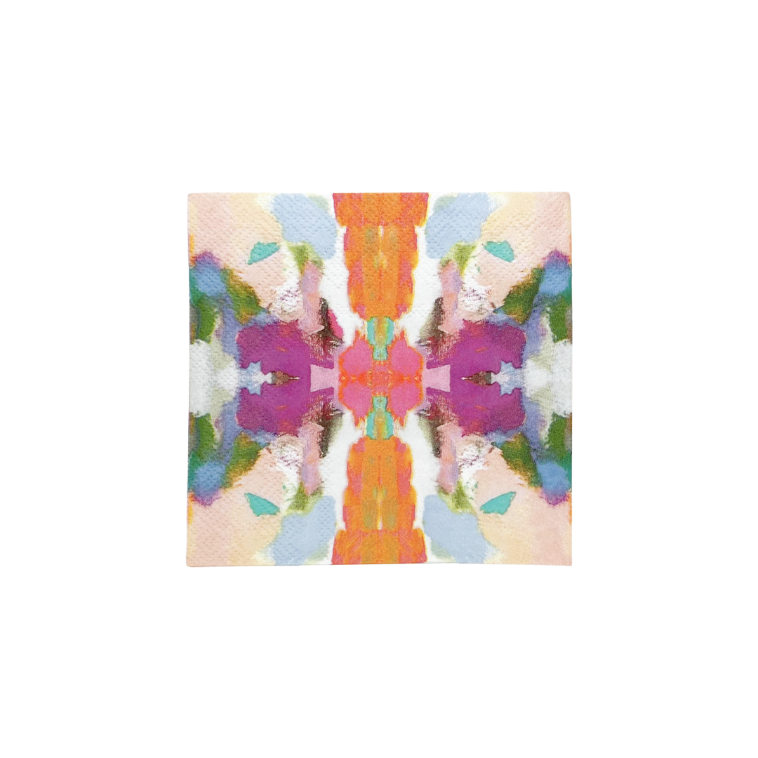 Laura Park Designs - Vente Serviettes jetables - Serviettes de cocktail Begonia2