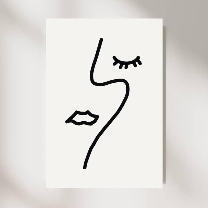 Impression faciale abstraite pour la vente par Adrestia’s Revolt