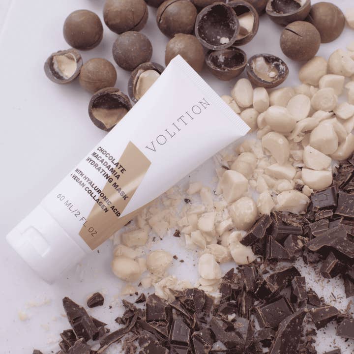 Volition Beauty - Wholesale Skincare Face Mask - Chocolate Macadamia Hydrating Mask5