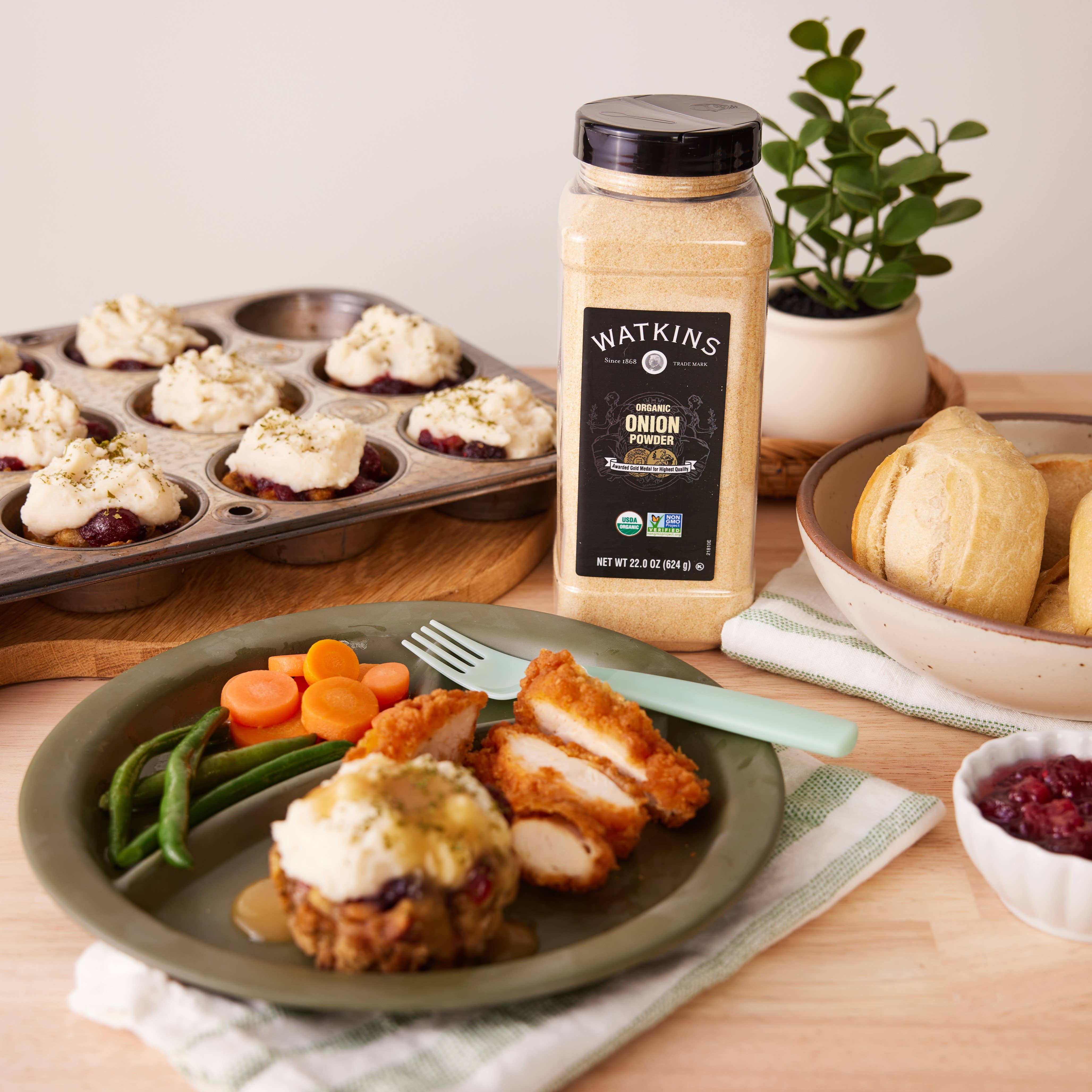 The Watkins Co. - Wholesale Dried Spice - Organic Onion Powder, 22.0 oz3