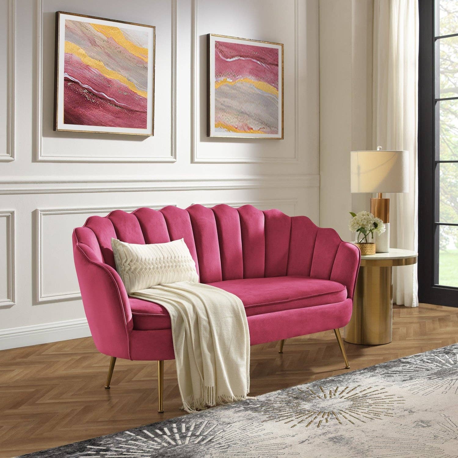 Inspired home - Vente Canapés - Causeuse Abbigal46