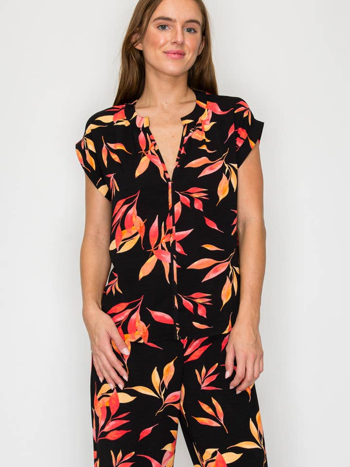 Top Manga Curta por atacado de DNA Couture