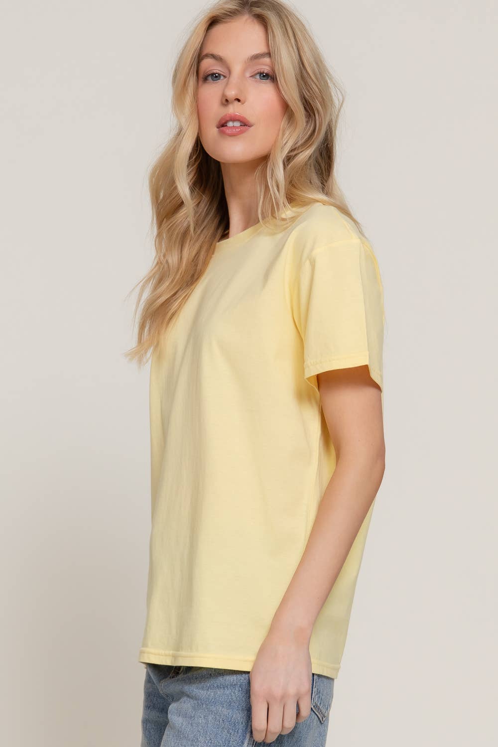 Active Basic | Active USA – wholesale Knit top – Women's – Short Sleeve Round Neck Tee7