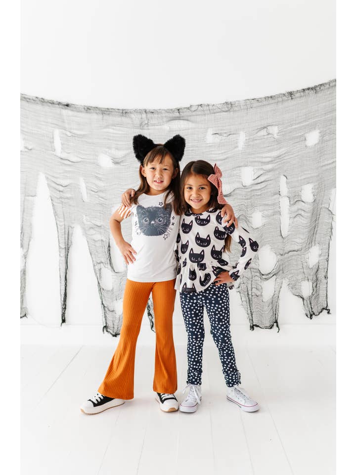 Made By Molly - Wholesale Pants - Kids - Amber | RIB FLARES6