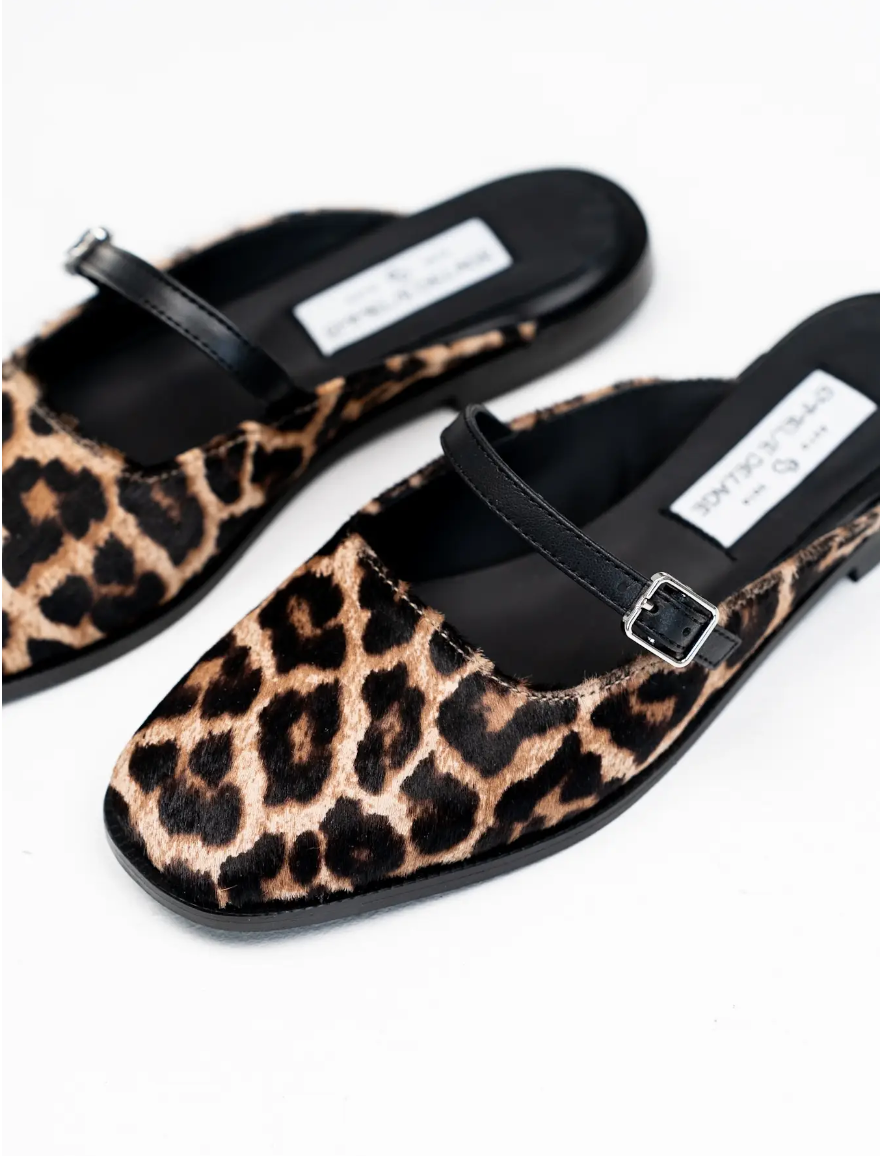 Nenya Fashion Limited - Wholesale Flats - Women's - Sabo Jane - Pony Hair with Strap1