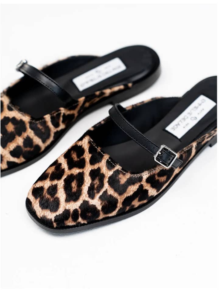 Nenya Fashion Limited - Wholesale Flats - Women's - Sabo Jane - Pony Hair with Strap1