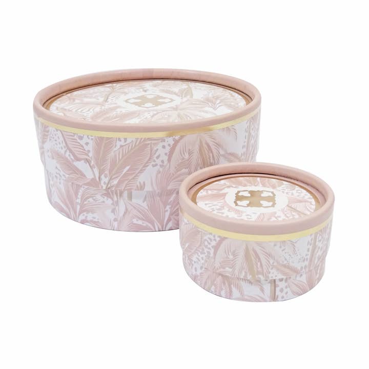 PIPOL - Wholesale Jewelry Box/Organizer - BOX SMALL ROUND SWEET JUNGLE0