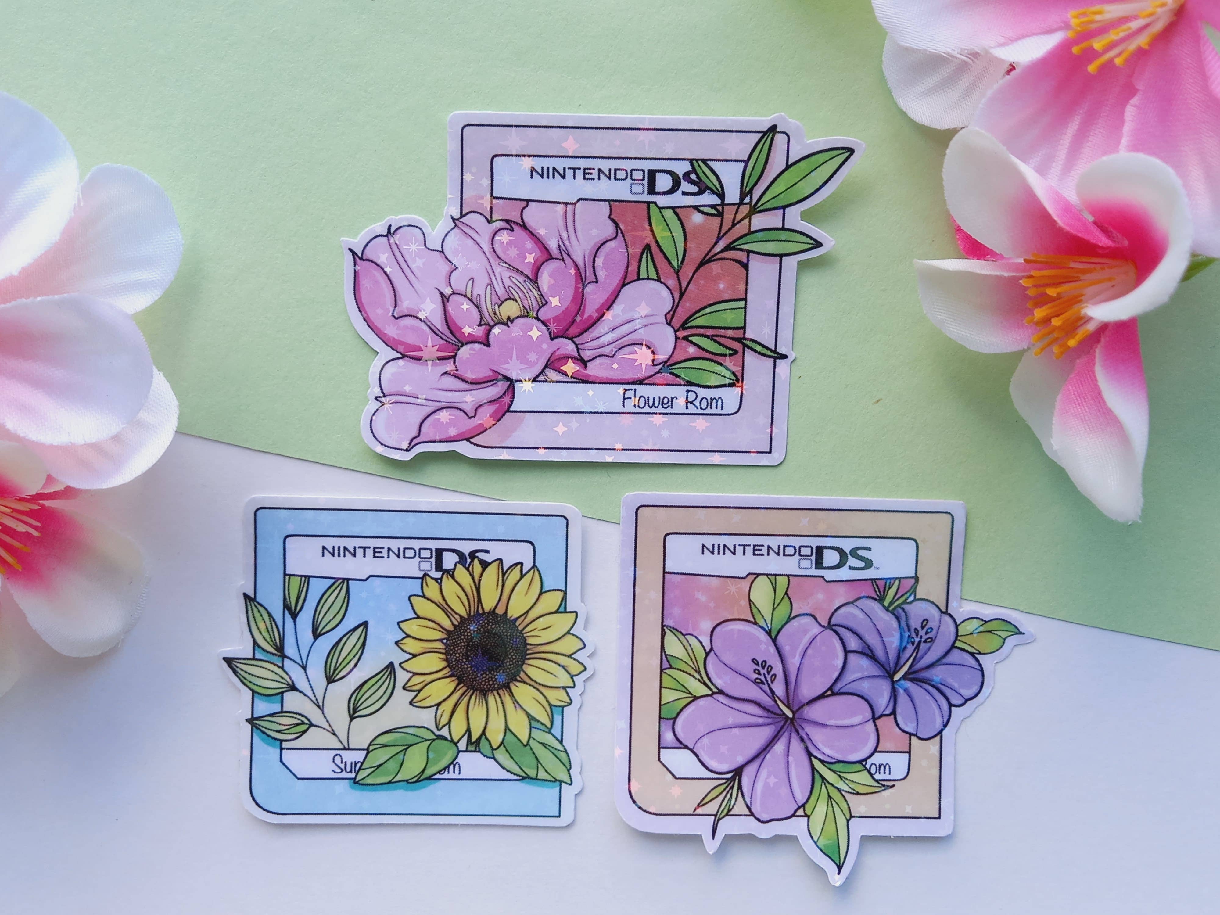 Arthelios Studio - Wholesale Sticker - Stickers “Floral Rom DS”3