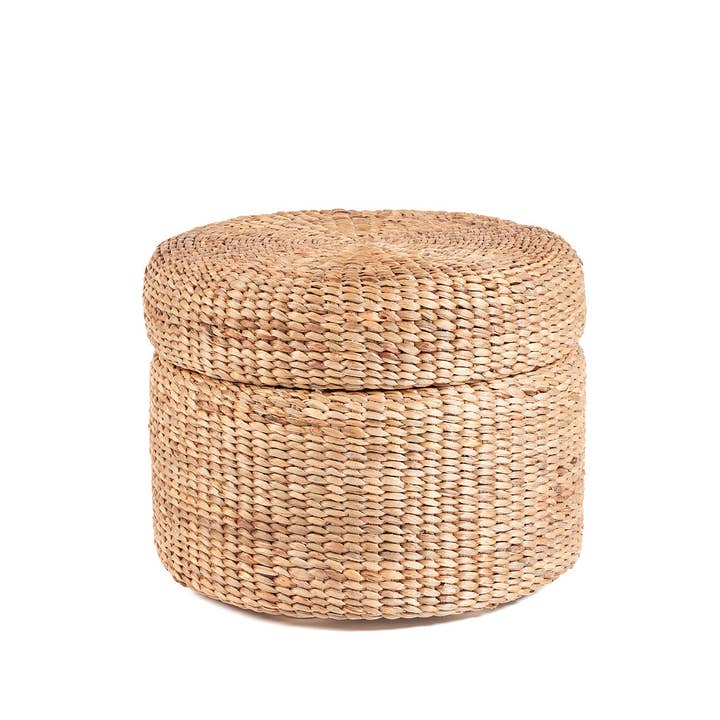 Bazar Bizar Living - Wholesale Ottoman - The Circle Storage Ottoman - Natural