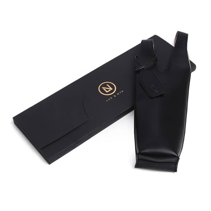 Lux and Nyx - Wholesale Wine Tote - 1.5-liter Wine Tote - Wine Bottle Tote Bag - Leather6