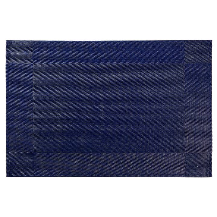 Vinyl Placemat Classic Navy Blue for wholesale by IH Casa Decor