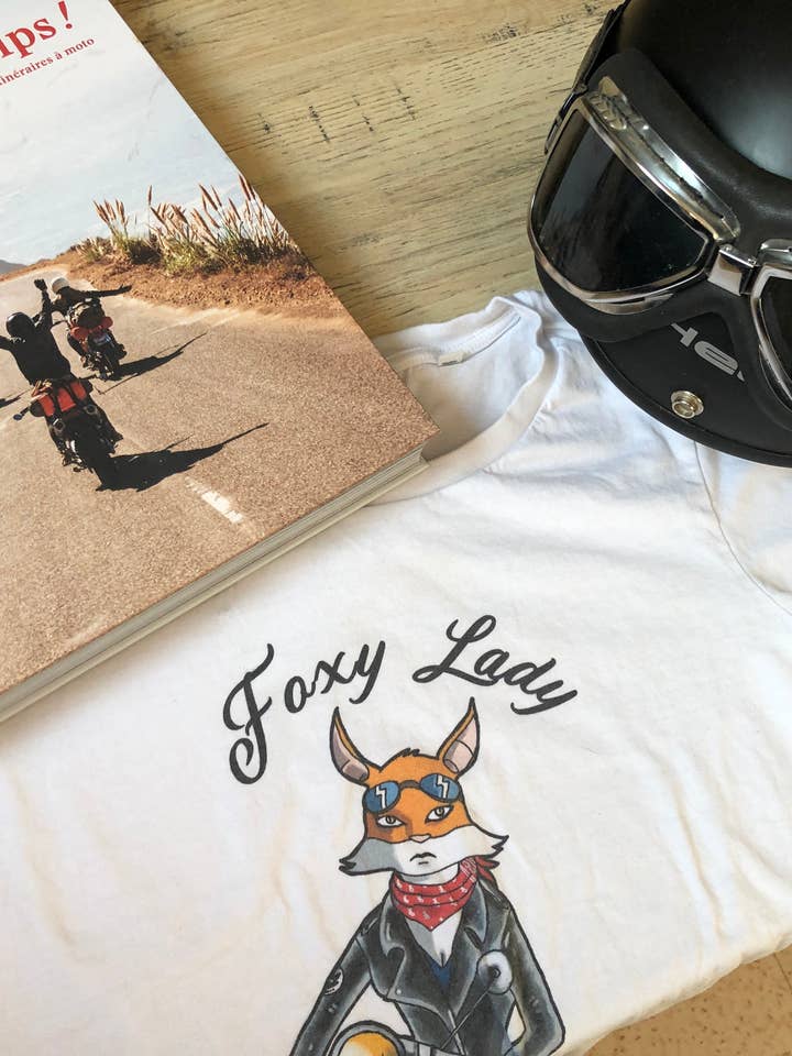 Foxy Lady Tee for wholesale by L’Atelier du Renard