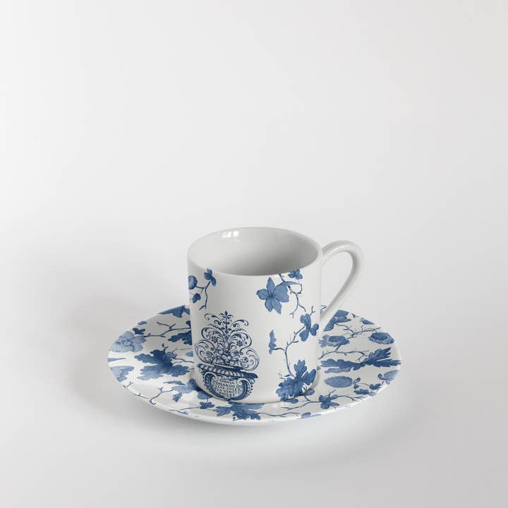 Vito Nesta Grand Tour – wholesale Coffee/tea cup – Garden Of Eden set of 6 coffee cups6