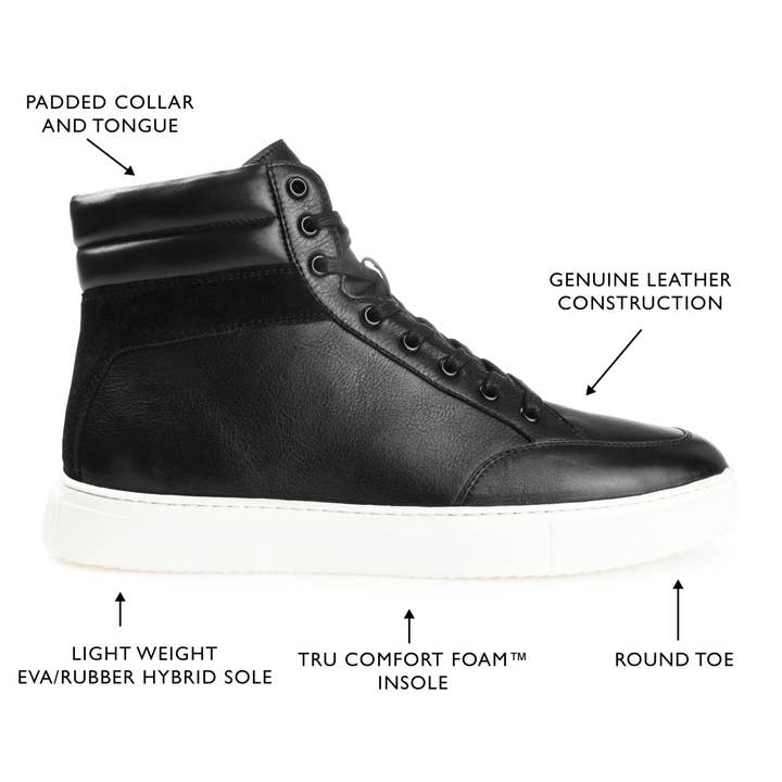 VANCE - Wholesale Lifestyle Sneakers - Men's - Thomas & Vine Clarkson High Top Sneaker8