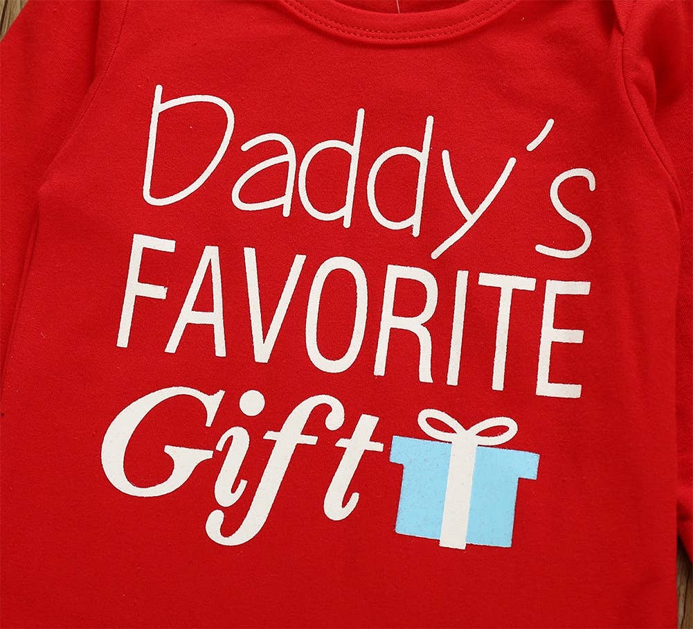 Fennco Styles - Wholesale Clothing Set - Baby - Daddy's Favorite Gift 4pcs Baby Outfit 3