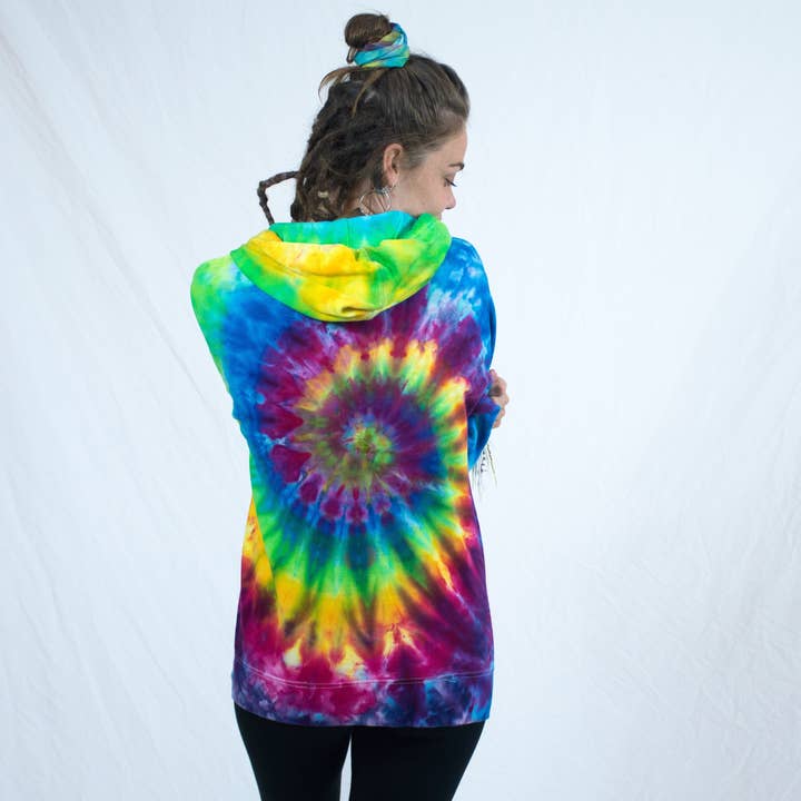 Sweat-shirt à capuche zippé | Classic Rainbow pour la vente par Soul Shine Maine