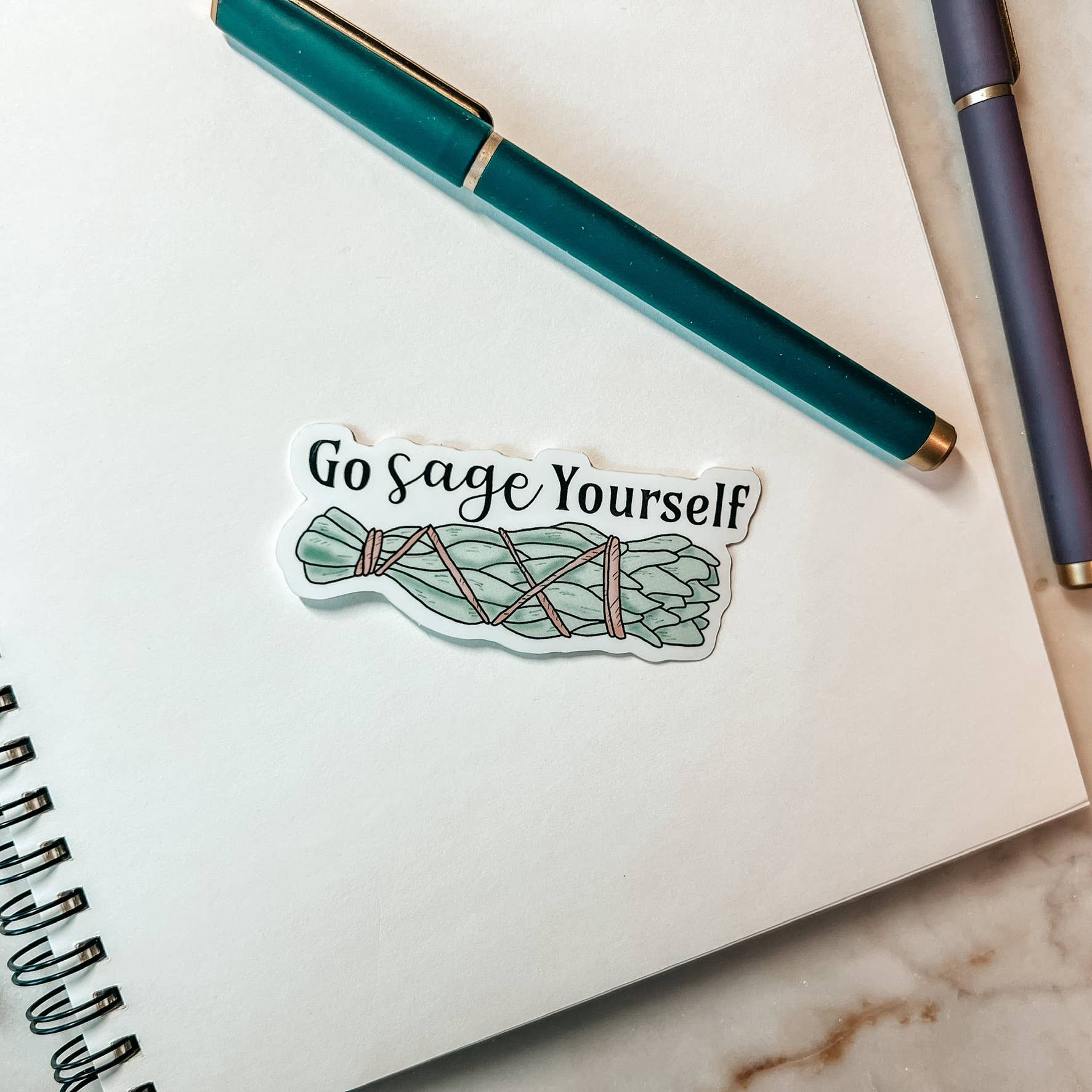Despues Designs - Wholesale Sticker - Go Sage Yourself Sticker3