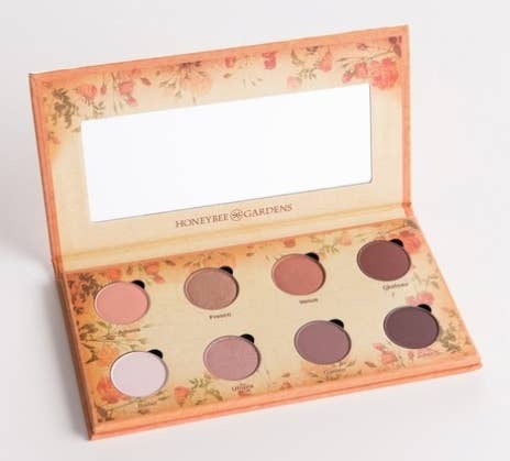 Honeybee Gardens Natural Cosmetics & Body Care – wholesale Eyeshadow palette – Nude Renaissance Shipper Display 2