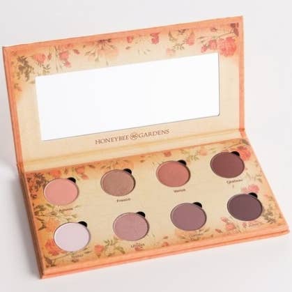 Honeybee Gardens Natural Cosmetics & Body Care – wholesale Eyeshadow palette – Nude Renaissance Shipper Display 2
