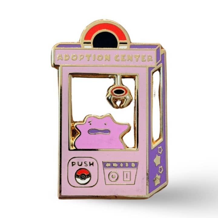 Pokemon Ditto Enamel Pin Anime for wholesale by Naytendo