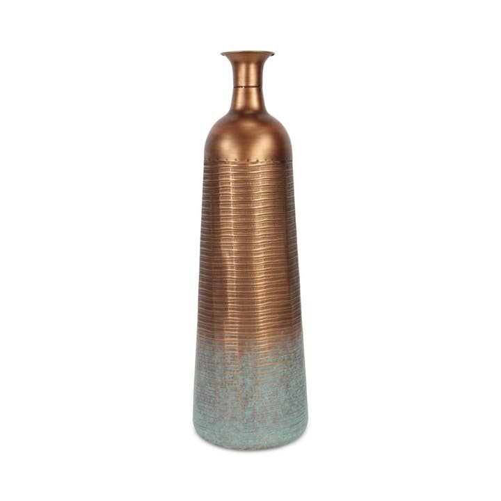 Kyani Copper and Rustic Teal Vase Décor and other Purchase Wholesale copper vases. Free Returns & Net 60 Terms on Faire trending on Faire.