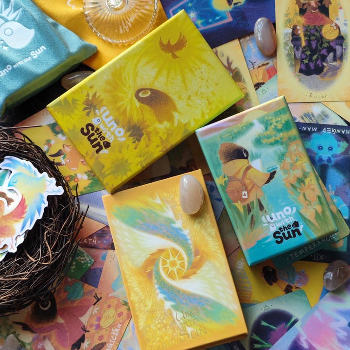 Uno met de Zon Tarot voor wholesale door Vermilion Collection