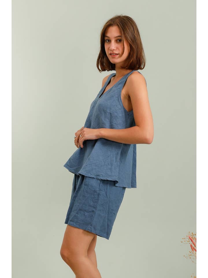 la maison des fibres naturelles - Wholesale Tank Top - Women's - Tank tops 16670 100% linen