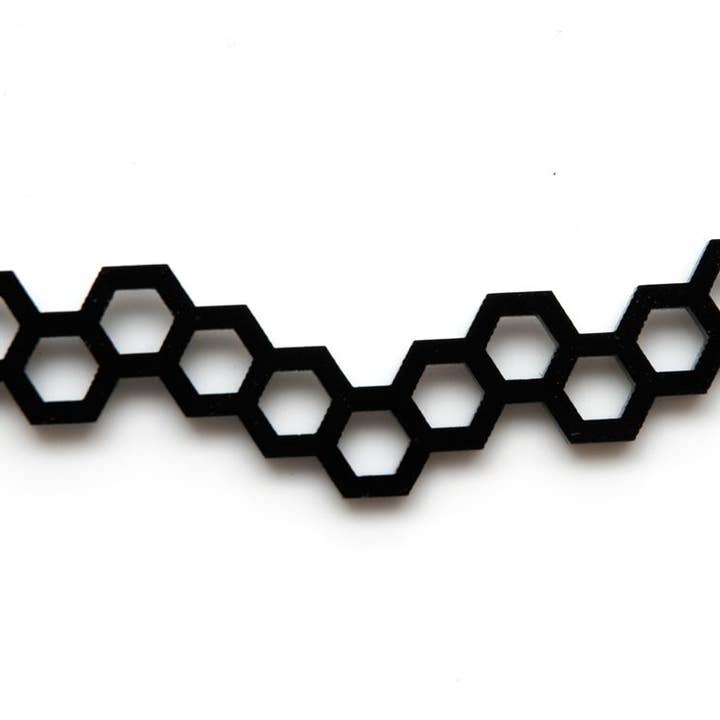 Hexagonal Pendant Charm Necklace for wholesale by Brevity.