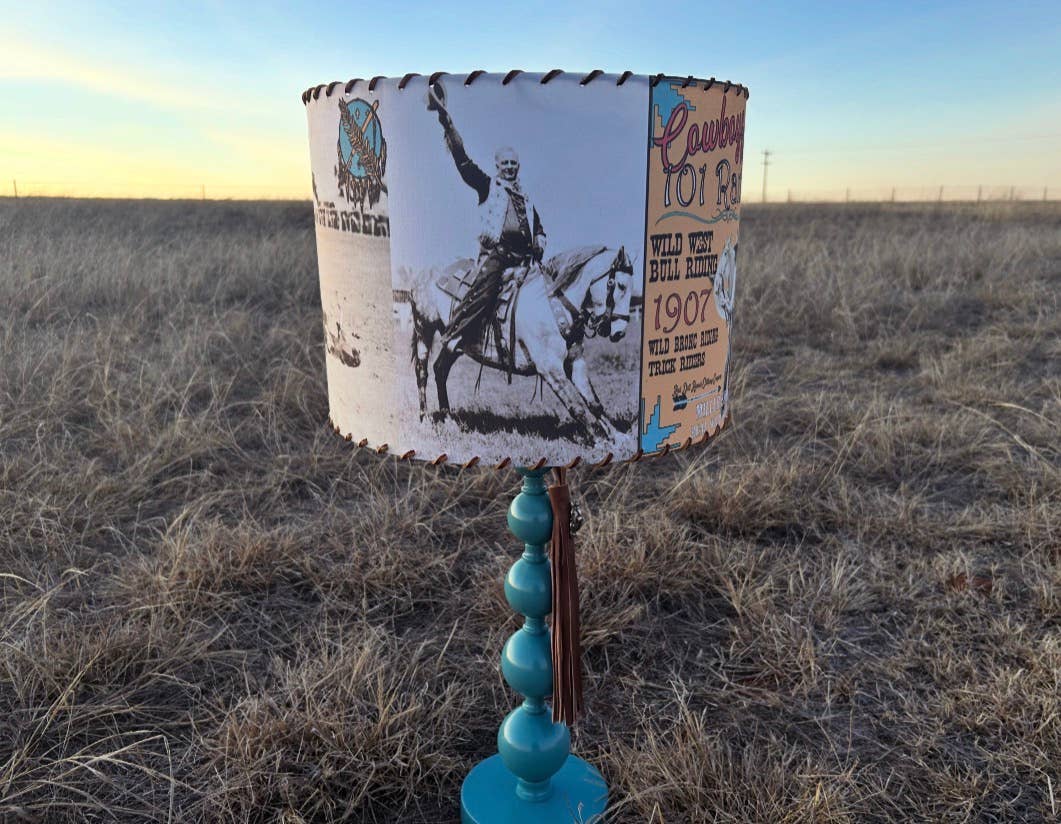 Red Dirt Ranch Clothing Company - Wholesale Lamp Shade - Lampshade Cowboys of the 101 Ranch 6