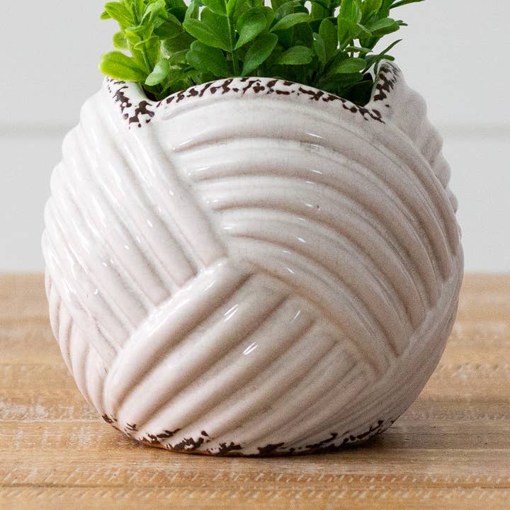 Cerámica - Cuerda náutica, Lg (PC) para venta al por mayor de Audrey's Home & Gift