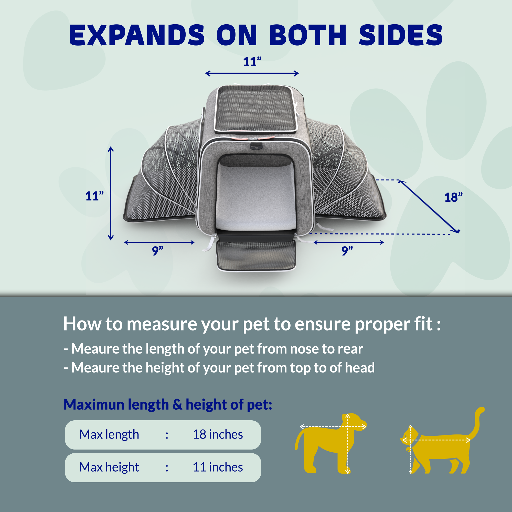 Katziela - Venta al por mayor Transportín - Gatos y perros - Transportadora para mascotas Katziela Rolling Rover con ruedas, expandable y autorizada para aerolíneas26