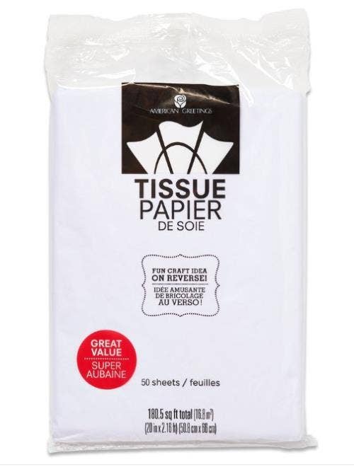 DICKENS INC. - Vente Papiers de soie - Papier de soie blanc, 50 feuilles | AGTP | SF | 6961874