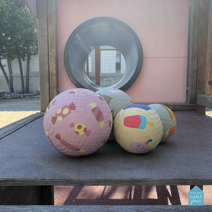 Petit Jour Paris - Wholesale Sports Ball - Kids - AB430R - Large playground ball Sweets3
