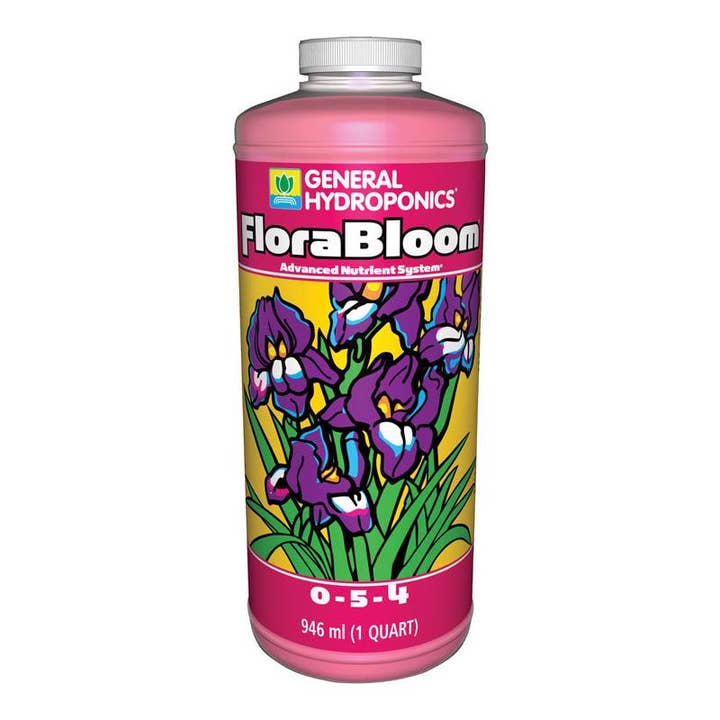 Everyday Supply Co - Wholesale Fertilizer - Hydroponics FloraBloom Nutrient, 1 qt