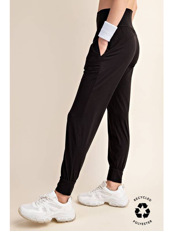 Sunday Morning - Wholesale Athletic Sweatpants/Joggers - Women's - PP216537 Butter Soft Solid Jogger with Pockets