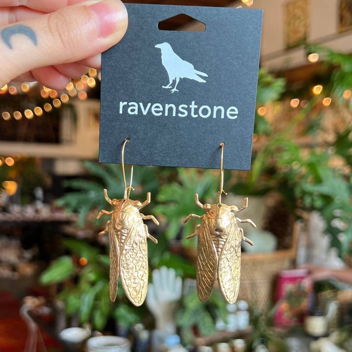 Ravenstone - Wholesale Dangle Earrings - The Cicada Earrings2