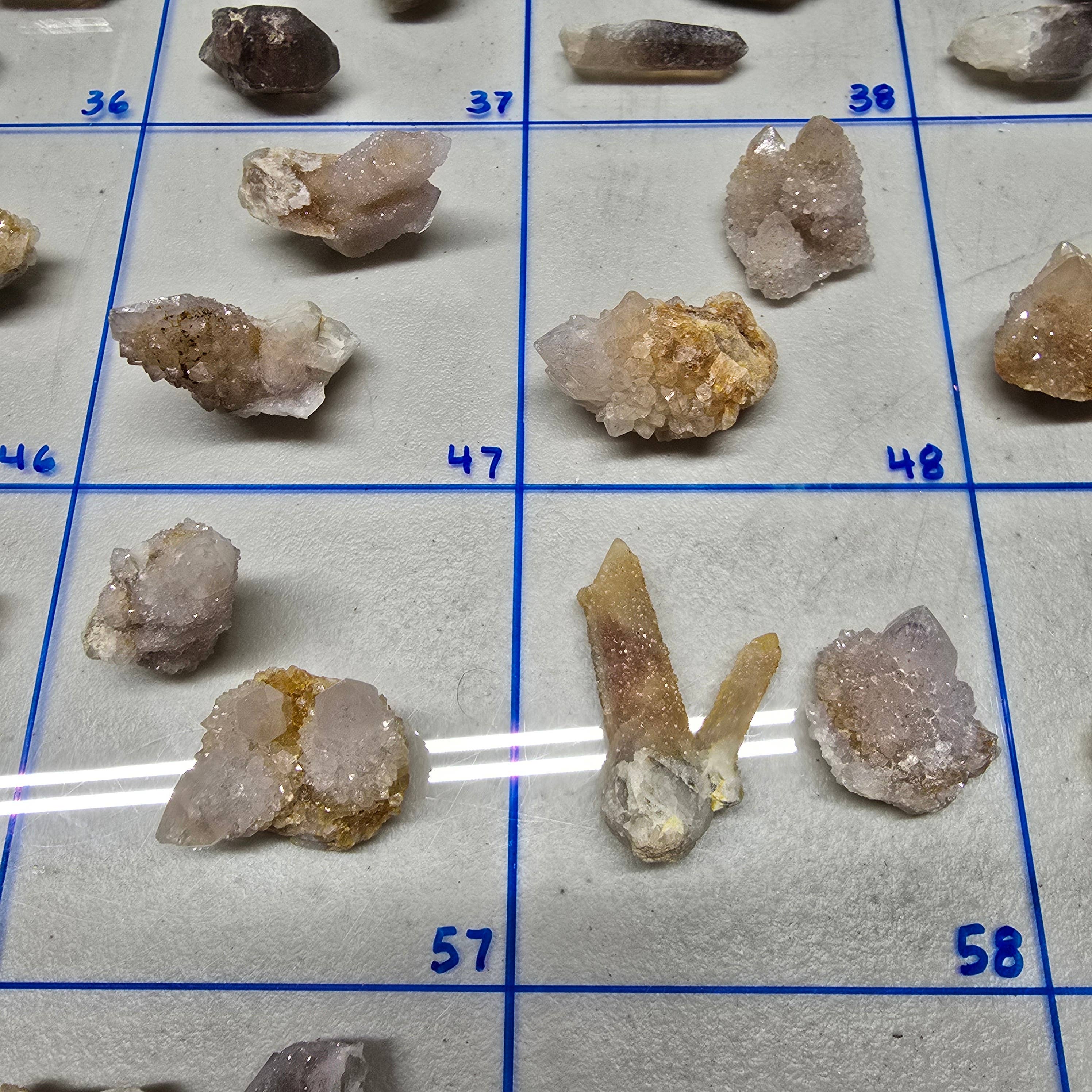 Fantasia Mining - Vendita all'ingrosso Pietra/cristallo spirituale - Quarzo Spirituale / Quarzo delle Fate / Quarzo Sudafricano (Blu-2)13