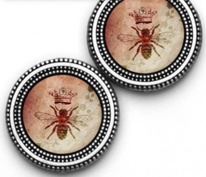 MagneButton – Alfinete/botão de lapela por atacado – Conjunto de pinos com botões magnéticos Queen Bee Image1