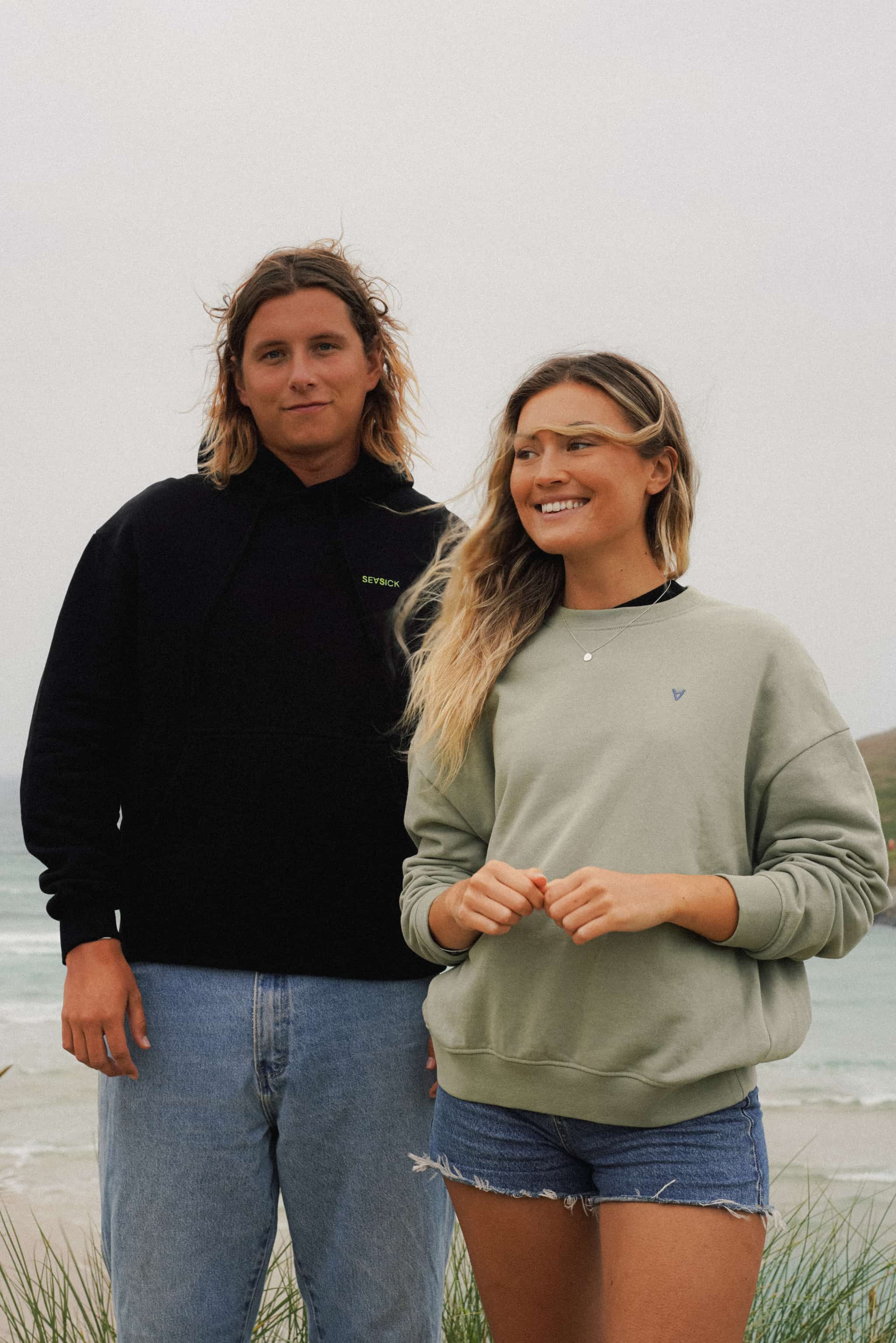 SEASICK - Wholesale Graphic Sweatshirt - Unisex - BECOME THE OCEAN - ORGANIC COTTON UNISEX TEE3