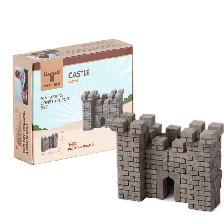 Castle - Mini Brick Construction - Wise Elk for wholesale by HARMANDI