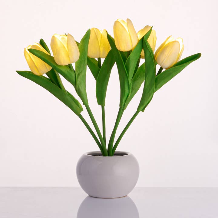 Tulip Simulation Flower Bouquet Night Light for wholesale by EP Design Lab